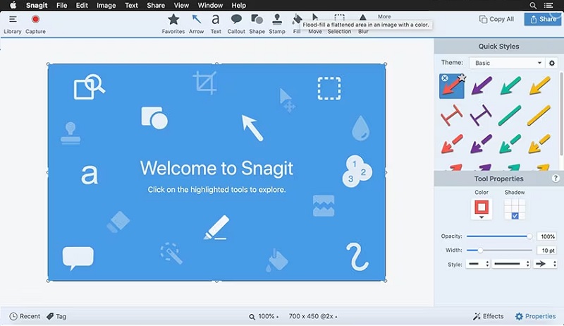 snagit interface