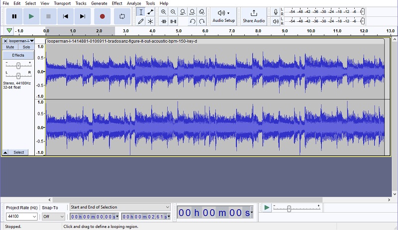audacity recording youtube