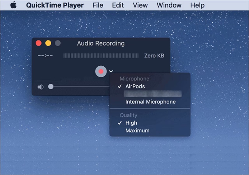quicktime recording youtube