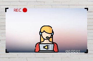 Record Video with Blurred Background