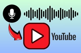 Record Audio for YouTube