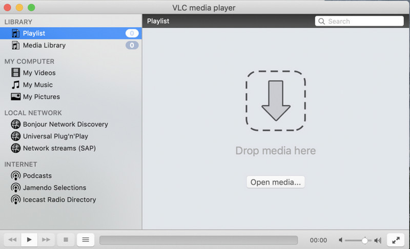 vlc mac interface