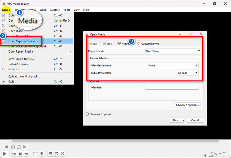 choose your preferred audio source