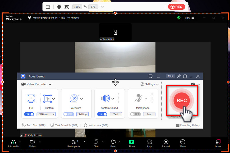start to record the meeting